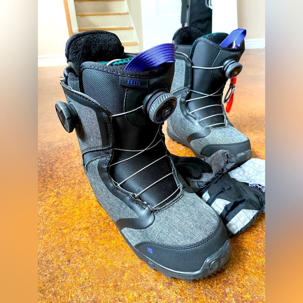 Burton Felix boa snowboard boots size 7.5